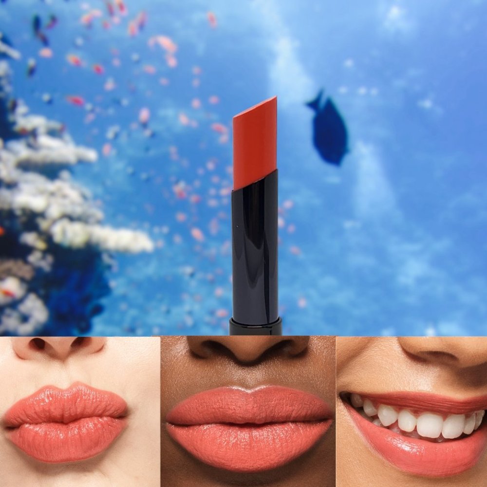 DISCONTINUED!  Coral Confetti Supreme Hydrating Lipstick - Mary Kay